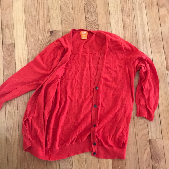 Red Cardigan - Picture 2 of 4